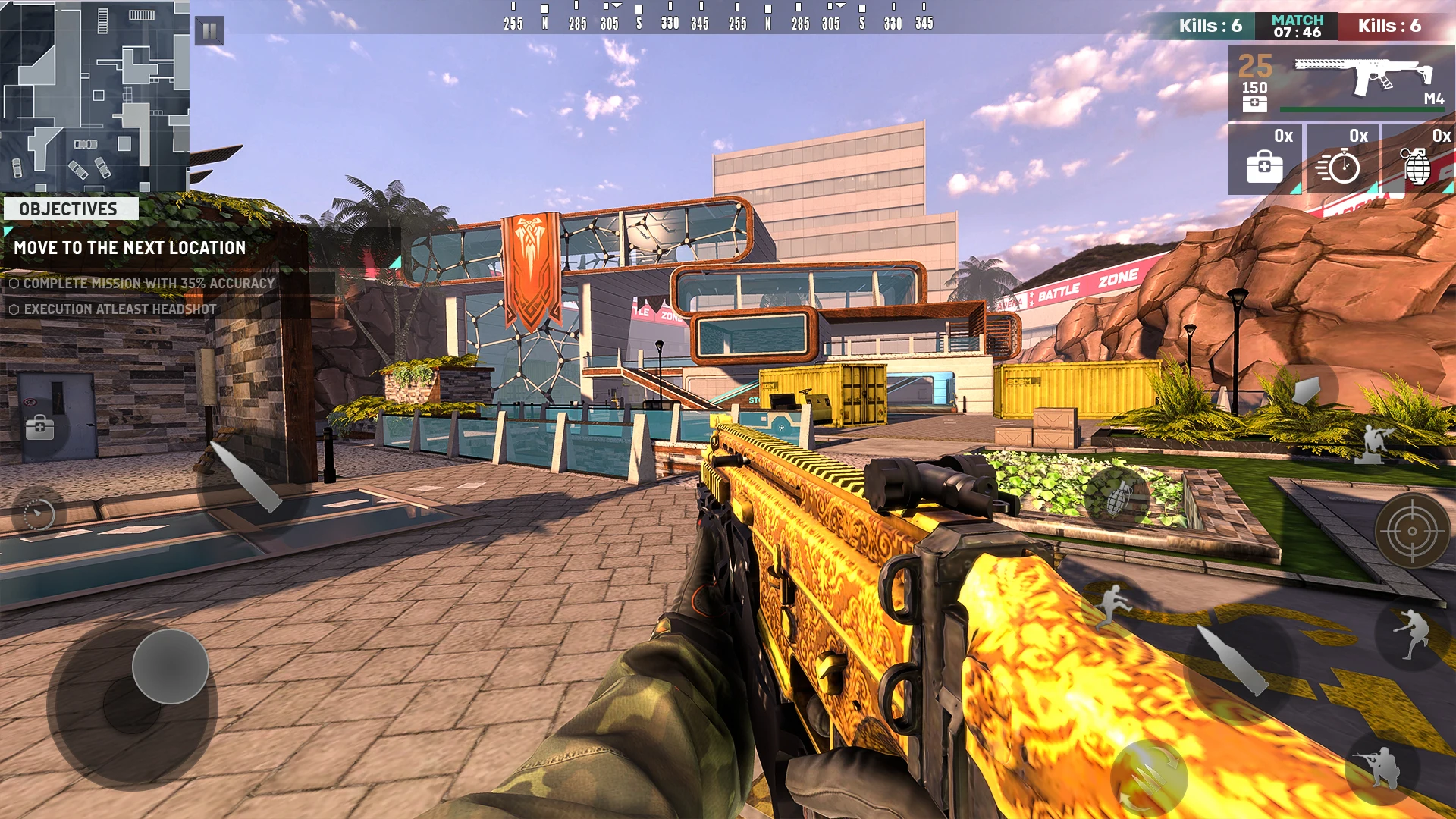 BattleZone: PvP FPS Shooter 3D screenshot